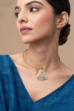 Zayn By Sunena Jade Holdali Ruby Polki Necklace -Celestiagem Jewelry Shop 7823zs8 2