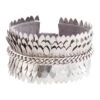 Deepa Gurnani Silver Brass Cuffs 1 Deepa Gurnani Silver Brass Cuffs -Celestiagem Jewelry Shop cu4843slv 1