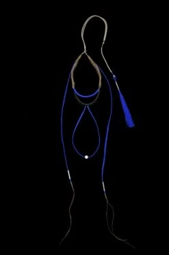 En Inde Royal Blue Layered Necklace