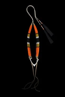 En Inde Multicolored Necklace With Stainless Steel Details