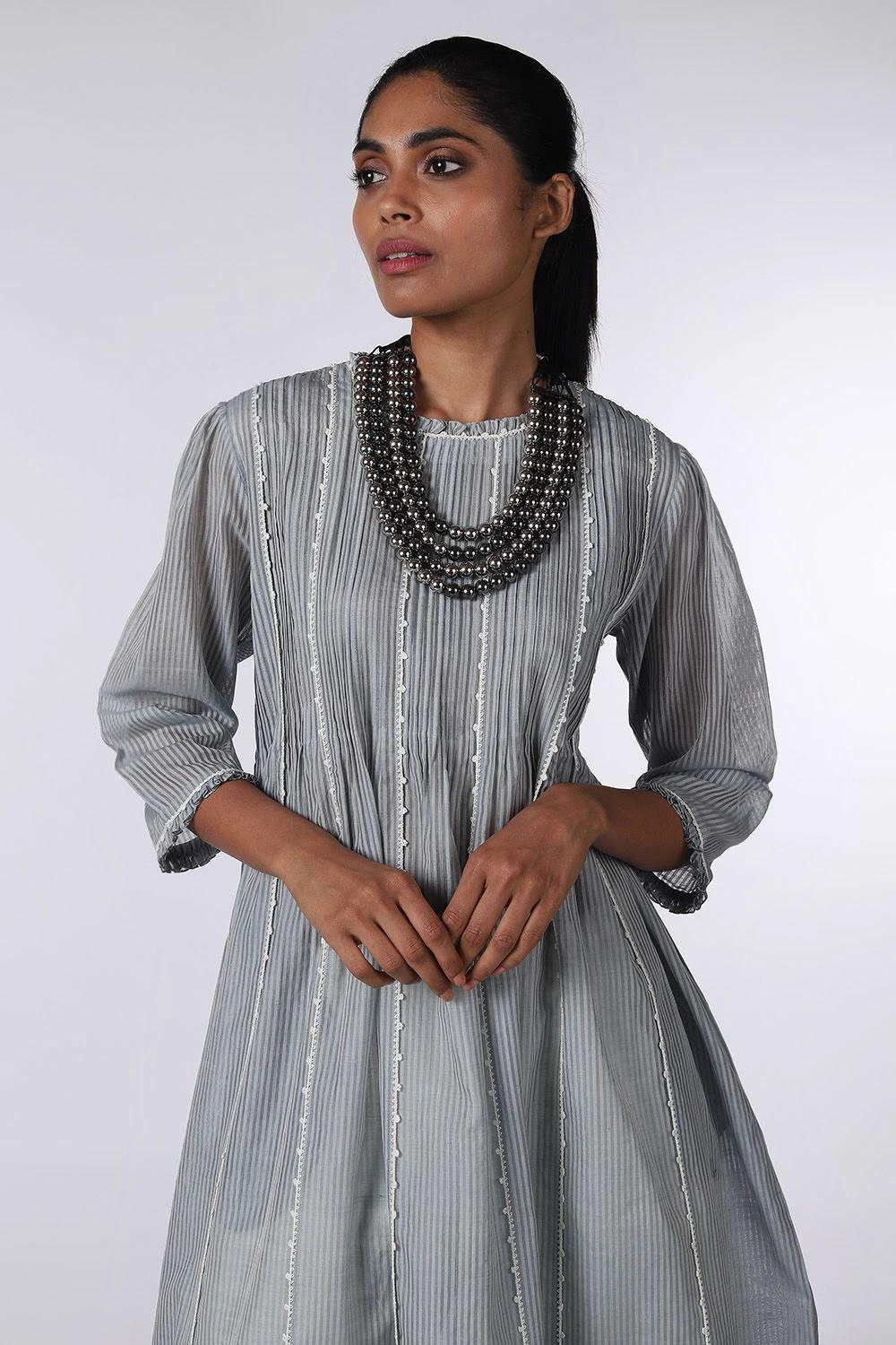 CVH 4 Line Bead Necklace 4 CVH 4 Line Bead Necklace - Image 2