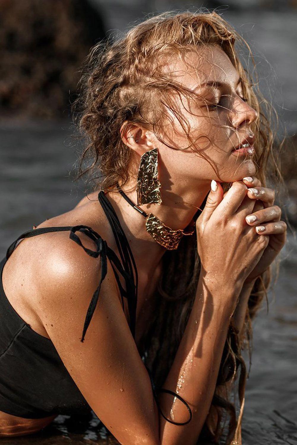 Studio Metallurgy Golden Dune Earrings 3 Studio Metallurgy Golden Dune Earrings