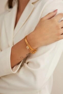 Outhouse Petite Poppi Handcuff -Celestiagem Jewelry Shop ohaw21hc011 3