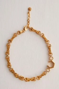 Outhouse Poppi Bolt Link Necklace 9 Outhouse Poppi Bolt Link Necklace -Celestiagem Jewelry Shop ohaw21ne071 3 1