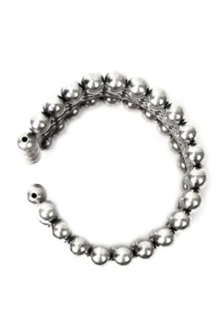 Sangeeta Boochra Handcrafted Silver Statement Cuff -Celestiagem Jewelry Shop sbb 1126 6