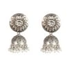 Sangeeta Boochra Handcrafted Silver Earrings With Pearls -Celestiagem Jewelry Shop sbe 5713 1