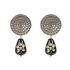 Sangeeta Boochra Tear Drop Silver Earrings 1 Sangeeta Boochra Tear Drop Silver Earrings -Celestiagem Jewelry Shop sbe 5723 1