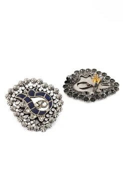 Sangeeta Boochra Silver Handcrafted Studs 7 Sangeeta Boochra Silver Handcrafted Studs -Celestiagem Jewelry Shop sbe 60153 3