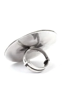 Sangeeta Boochra Silver Handcrafted Ring -Celestiagem Jewelry Shop sbr 60531 4