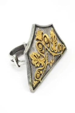 Sangeeta Boochra Sangeeta Boochra X Santoshi Shetty Silver Ring 9 Sangeeta Boochra Sangeeta Boochra X Santoshi Shetty Silver Ring -Celestiagem Jewelry Shop sbr 7013 4