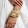 Vaidaan Seashell & Pearl Broad Cuff 2 Vaidaan Seashell & Pearl Broad Cuff -Celestiagem Jewelry Shop vaisan06 1