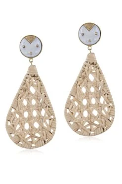 Valliyan By Nitya Arora Drop Cane Earrings